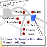 Kamoi building access map Kamoi building access map